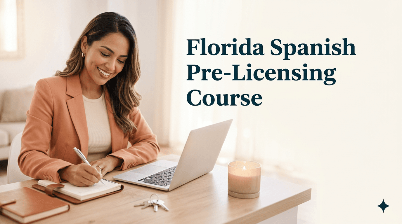 Real Estate Pre-Licensing en Español (63 Hours) Florida real estate course thumbnail